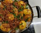 A picture of step 8 of Eggs poppy seeds biryani.