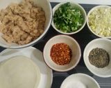 A picture of step 1 of Momos.