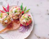 A picture of step 2 of Basket Chaat..!!.