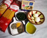 صورة لخطوة 1 من وصفة سباجيتي بالصوص الابيض Spaghetti white sauce 🇮🇹