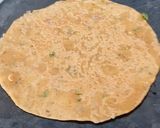 A picture of step 8 of بیسن کی روٹی.