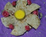 A picture of step 21 of Mawa Badam Holige.