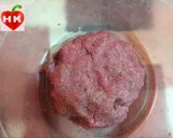 A picture of step 1 of Kibbeh bil Sanieh (Baked Kibbeh in a Tray).