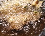 A picture of step 3 of Green gram dal vada.