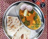 A picture of step 6 of Paneer Pyaaz Masala.