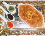 A picture of step 7 of Hot and sour soup.