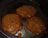 A picture of step 3 of Firni cake Malpua.