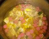 Foto langkah ke 7 dari resep Sup kembang tahu feat sosis dan telur SIMPLE.