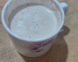 A picture of step 2 of One cup cappuccino.