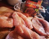 Brokkolis Besamel mártásos csirkemell recept fázis 1 fotója