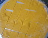 A picture of step 3 of Dal dhokli.