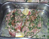 Foto del paso 1 de la receta: Cuartos de pollo al horno en adobo de picada