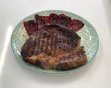 Foto del paso 4 de la receta Chuletón gallego madurado con pimientos de piquillo