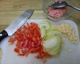 Foto langkah ke 2 dari resep Spaghetti (eksperimen 1 - ayam).