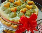 A picture of step 14 of Spicy_kafta_pizza_ cake.