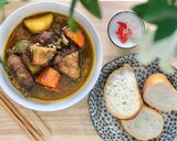 Hình bước làm 4 của món Cà ri vịt