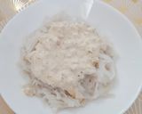 Home Made Carbonara z makaronem ryżowym krok przepisu 4 zdjęcie