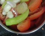 A picture of step 3 of Sindhi makhana curry.