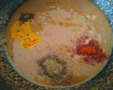 A picture of step 5 of Anari paneer curry.