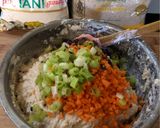 Foto langkah ke 4 dari resep Tahu Bakso Ayam Sayur (Wortel & Jamur).