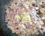 A picture of step 3 of Dhaba style mushroom paneer.