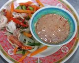 รูปขั้นตอนการทำที่ 2 ของ กุ้งผัดกะปิสะตอ