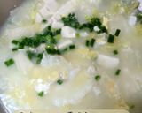 白菜豆腐蛋花湯的食譜步驟5照片