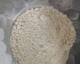 A picture of step 2 of Saunf flavoured thandai.