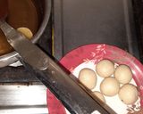 A picture of step 2 of Coffee flavored Gulab Jamun.
