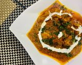 A picture of step 12 of Butter Chicken.