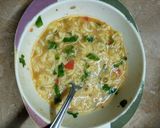 A picture of step 1 of Noodles omelet.