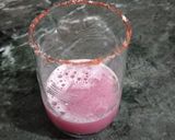 A picture of step 6 of Pomo guava mocktail.