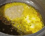 A picture of step 3 of Taro Masala Curry.