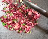 A picture of step 4 of Gobi Dry Manchurian.
