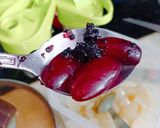 Hình bước làm 2 của món Đác rim ngũ sắc