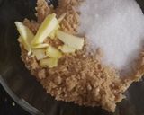 A picture of step 2 of Chocolate  Makhana Mini Pie....topup with caramelise  makhana.