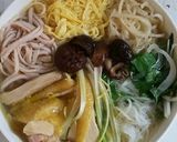 Hình bước làm 6 của món Bún Thang