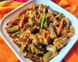 চিলি দই ভেন্ডি(Chilli doi bhindi recipe in bengali) রেসিপি ধাপ - 3 ছবি