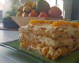 Une image de l'étape 10 de 10• 2 Tiramisus aux fruits en 1 : Mangue/Ananas & Fraise/Framboise.