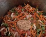 Foto del paso 3 de la receta: Fettuccine con mantequilla y verduras