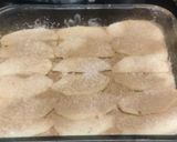 A picture of step 8 of Kunafa Arabic sweet.