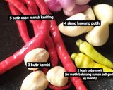 Foto langkah ke 1 dari resep Pepes Tahu Jamur tiram dan Teri.