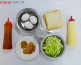 【樂客來】早午餐之～里肌豬肉蛋吐司的食譜步驟1照片