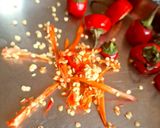 A picture of step 1 of Red Chilli Sweet Pickle.