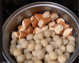 Foto langkah ke 6 dari resep Cilok Aci Jadul empuk.