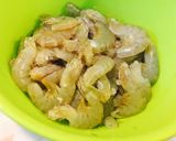 Hình bước làm 1 của món Thịt thủ rang tôm và củ sen