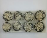 Foto langkah ke 9 dari resep Jenang ketan hitam tabur wijen.
