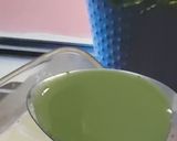 Foto langkah ke 6 dari resep Iced Cincau Jelly Creamy Matcha Latte.
