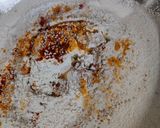 A picture of step 3 of Chana dal methi puri.
