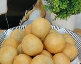 Gambar langkah 5 resipi Kuih Bom Ikan / Paung Goreng.
